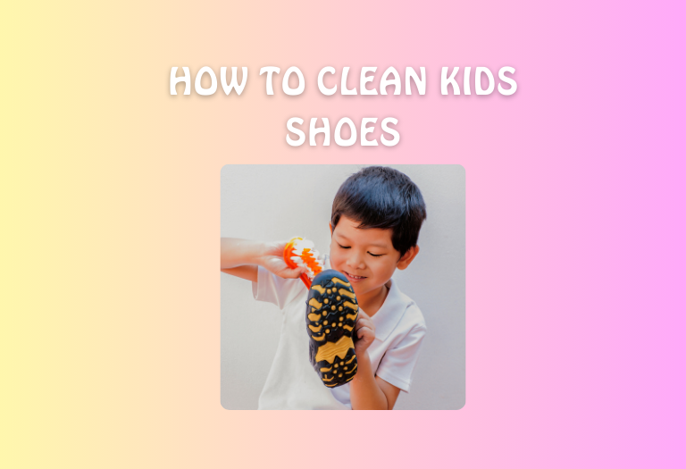 How to Clean Kids Shoes