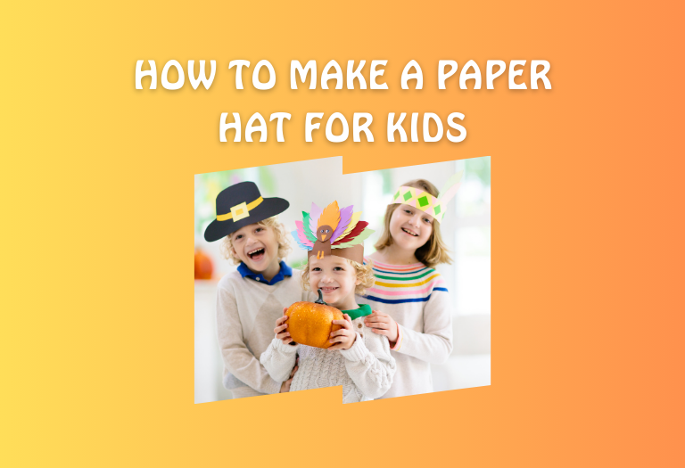 how to make a paper hat for kids