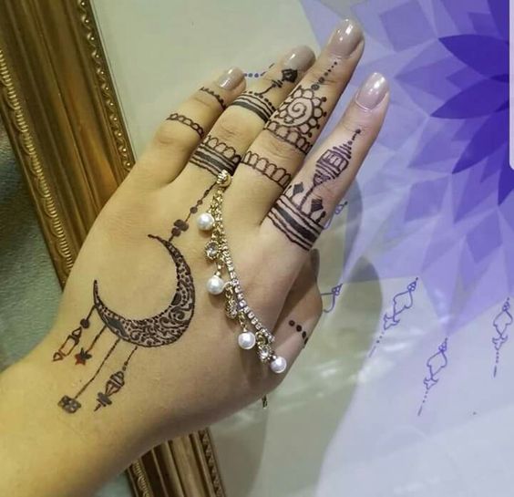 simple mehndi designs for kids