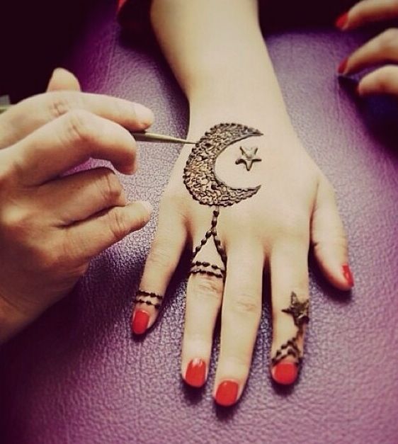 simple mehndi designs for kids