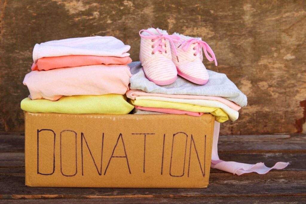 where to donate newborn clothes