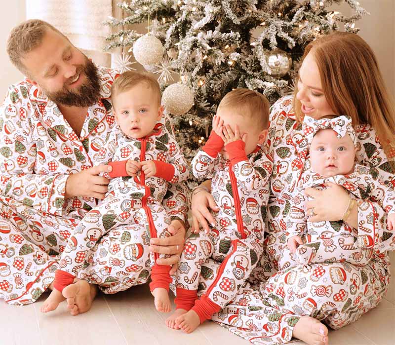 matching christmas pajamas for family