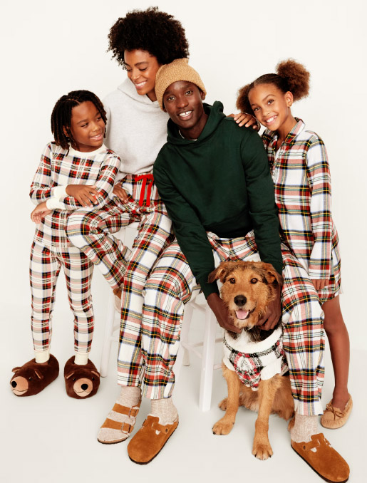 matching christmas pajamas for family