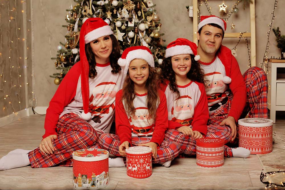 matching christmas pajamas for family