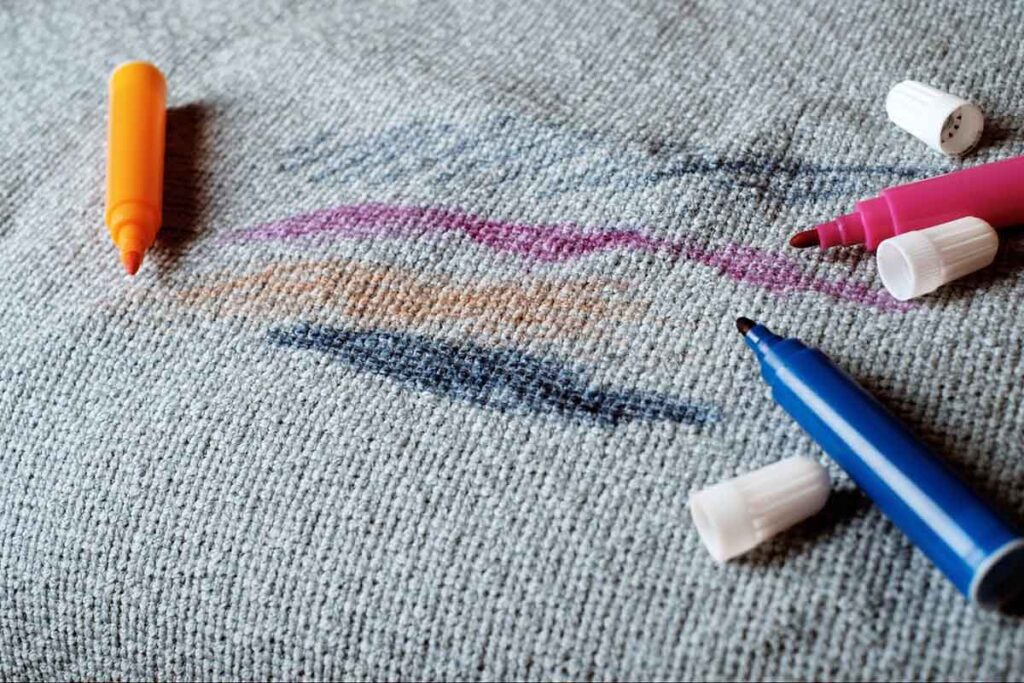 how to get marker out of kids clothes