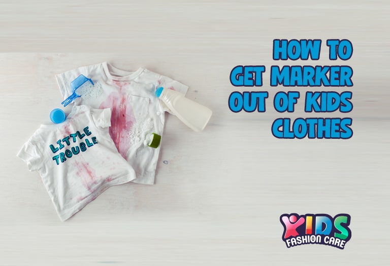 how to get marker out of kids clothes