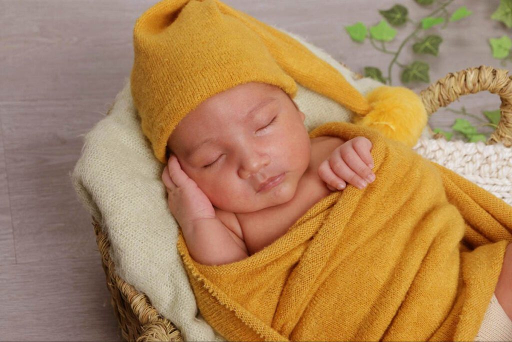 what do babies wear under swaddle