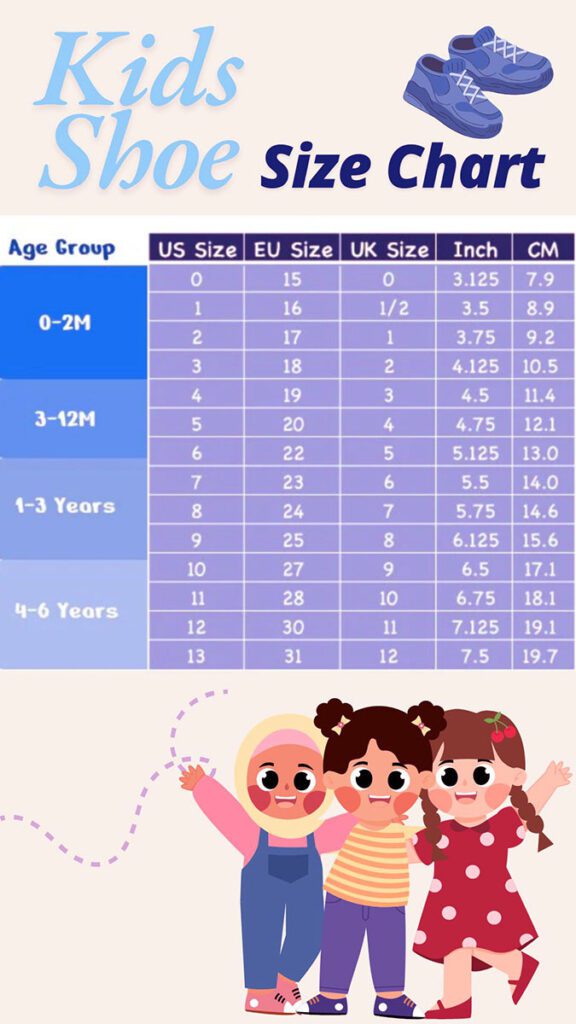 what size shoe does a 5 year old girl wear