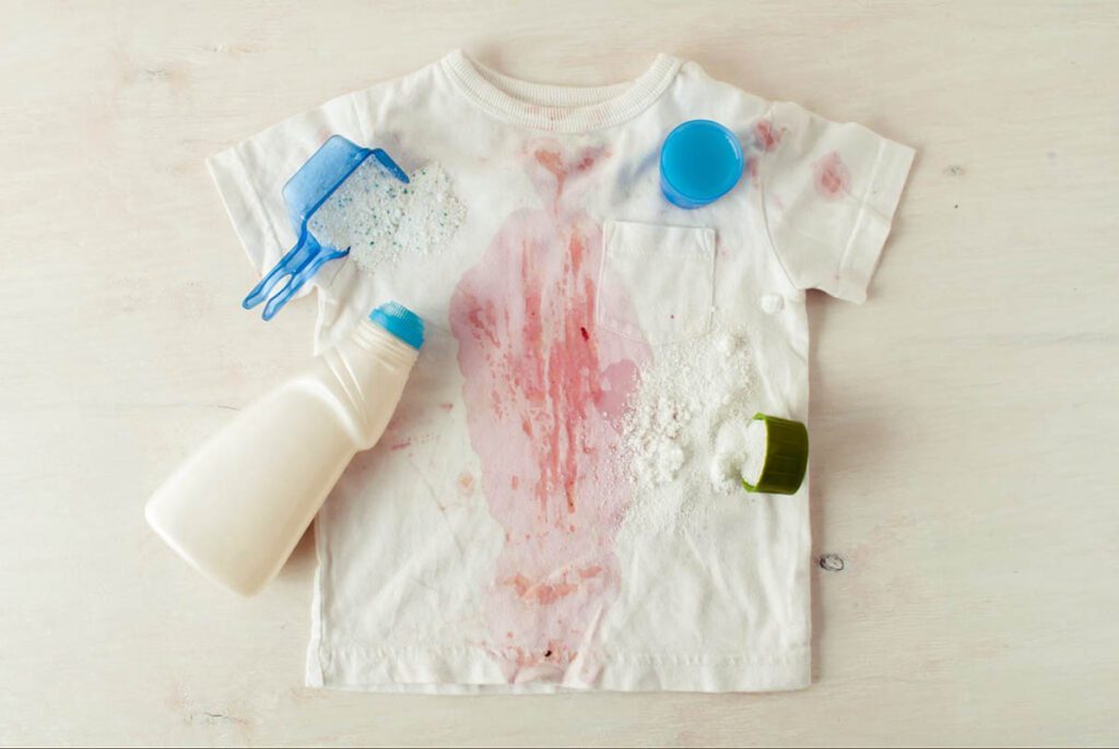 how to get dried acrylic paint out of clothes