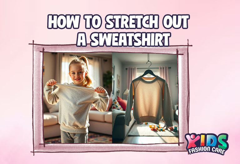 how to stretch out a sweatshirt