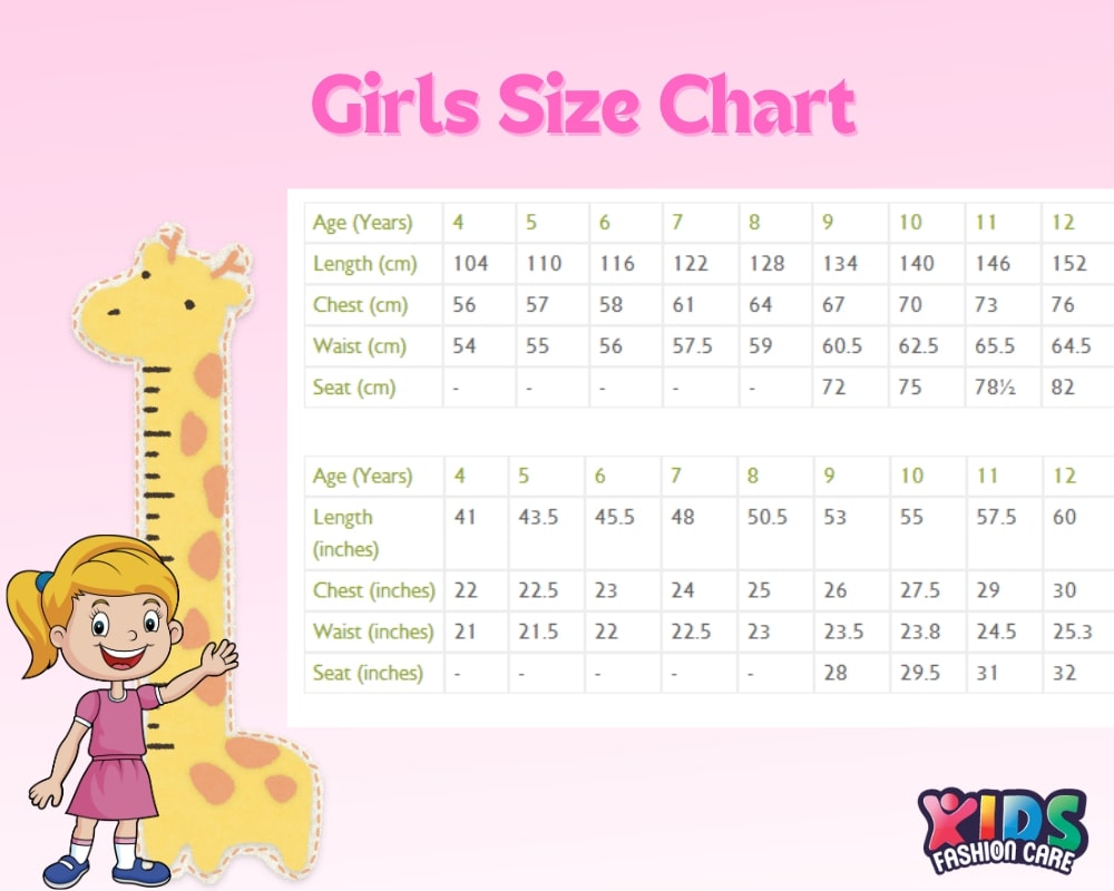 what size is large in kids clothes